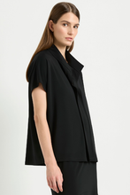 Load image into Gallery viewer, Mela Purdie Diamond T in Black Powder Knit
