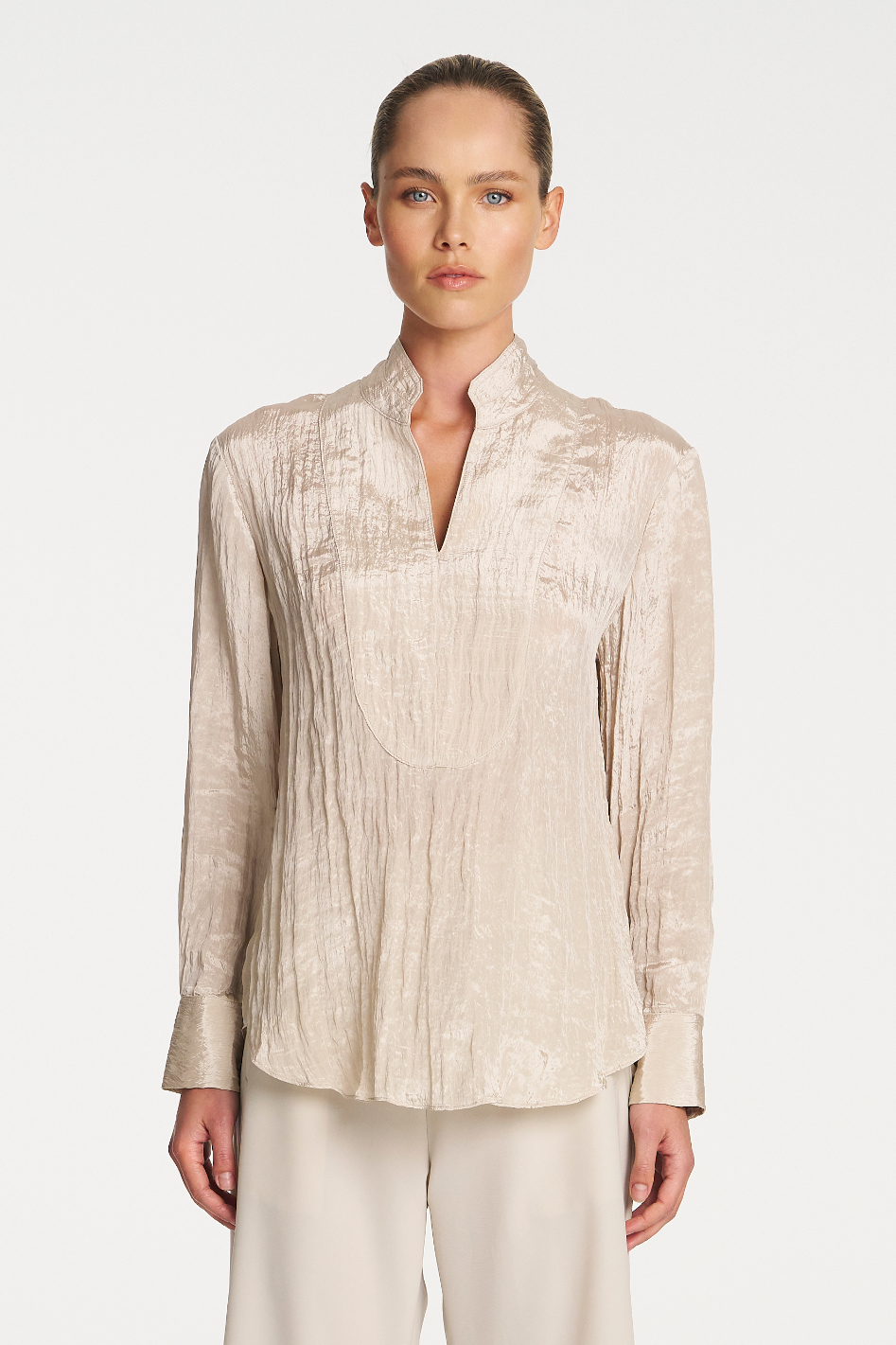 Mela Purdie Formal Shirt in Dapple Prosecco