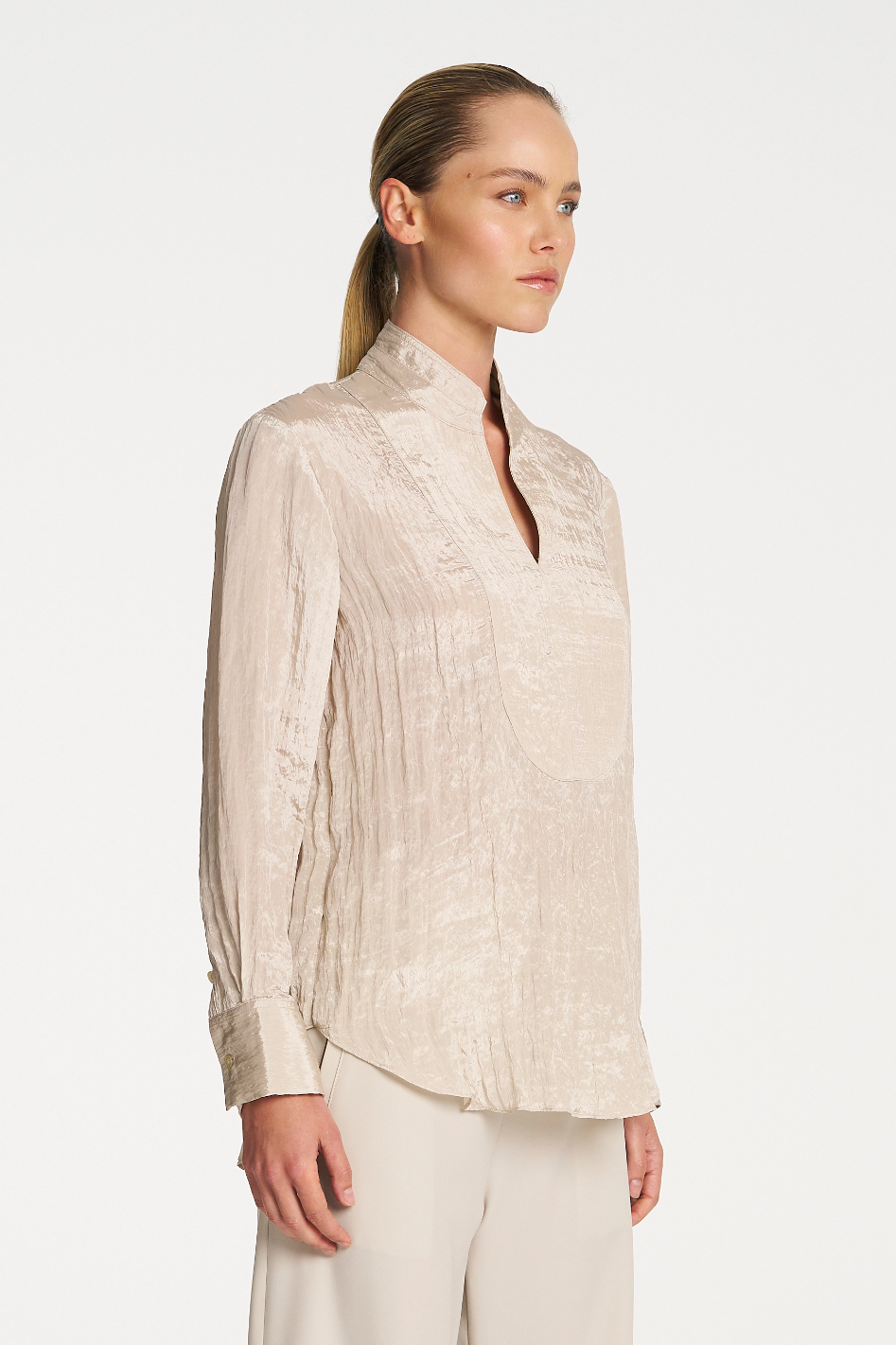 Mela Purdie Formal Shirt in Dapple Prosecco