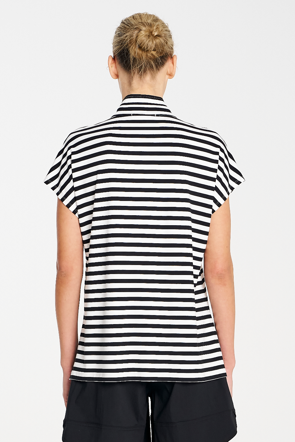 Mela Purdie Henley Tank Picasso Stripe Jersey