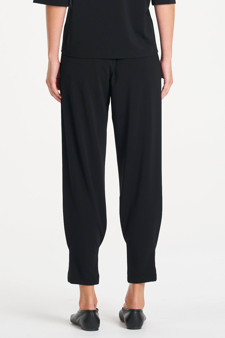 Mela Purdie Jet Pant in Black Powder Knit