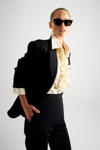 Mela Purdie Utility Blazer | Ultra Knit | Black