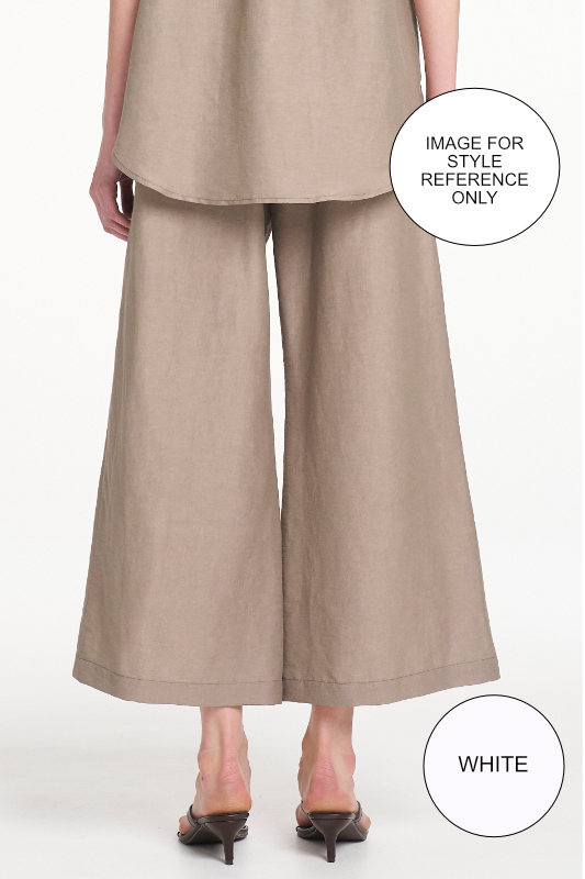 Mela Purdie Lino Pant Waxed Linen Voile