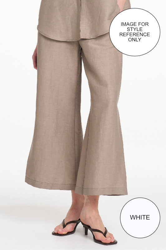 Mela Purdie Lino Pant Waxed Linen Voile