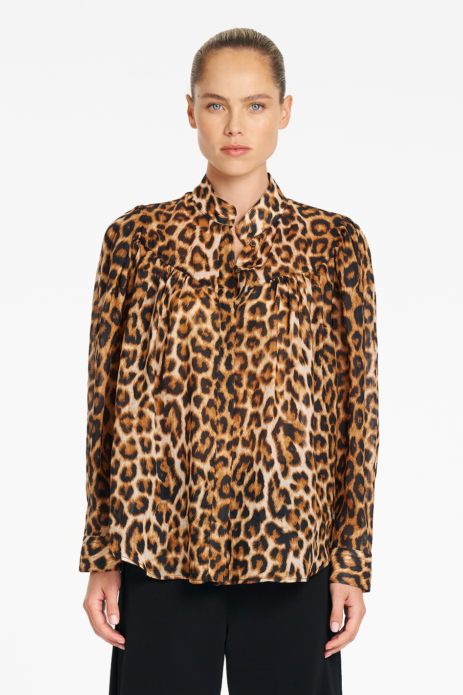 Mela Purdie Lyric Blouse | Wildcat Linen Voile