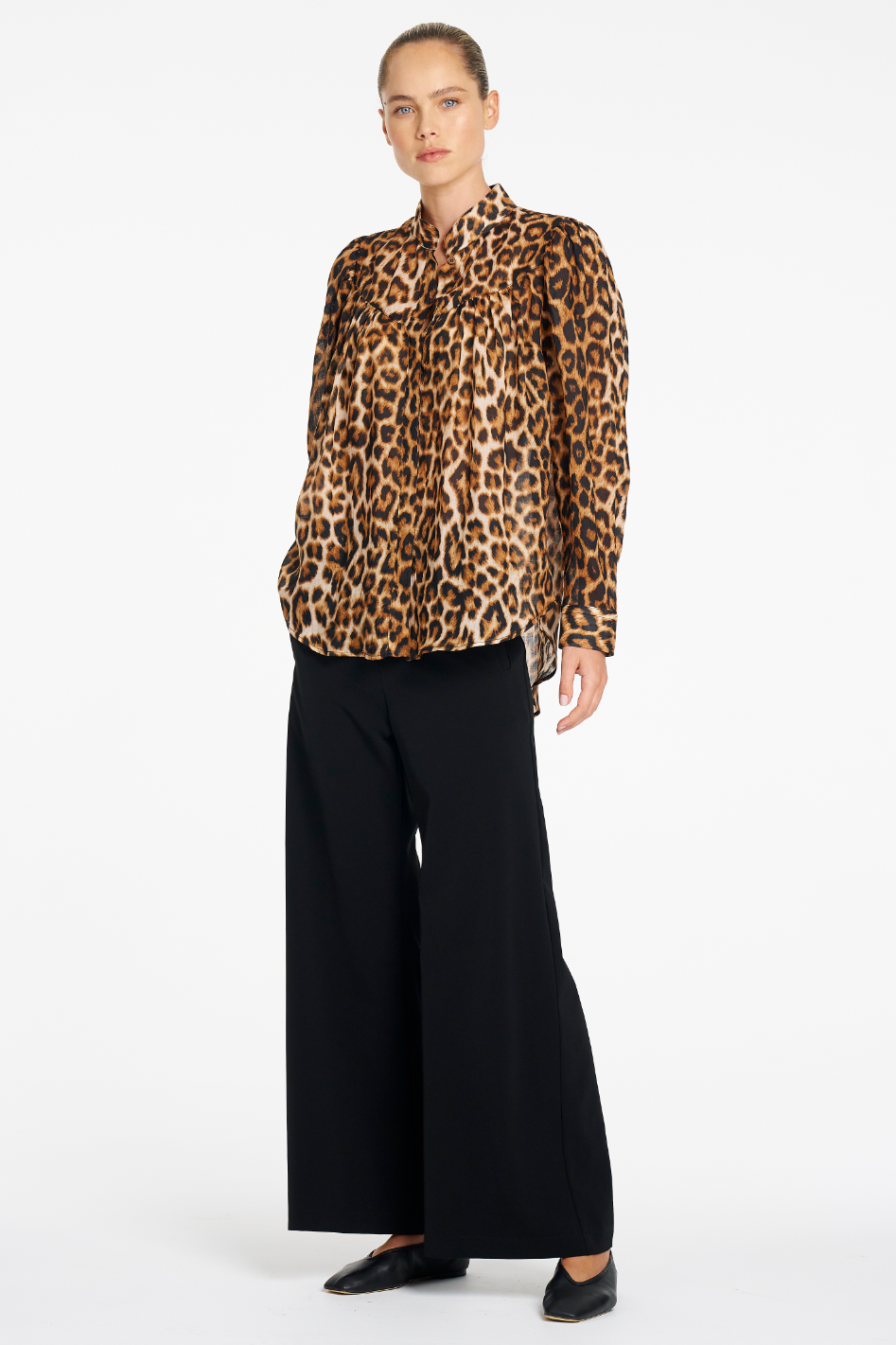 Mela Purdie Lyric Blouse | Wildcat Linen Voile