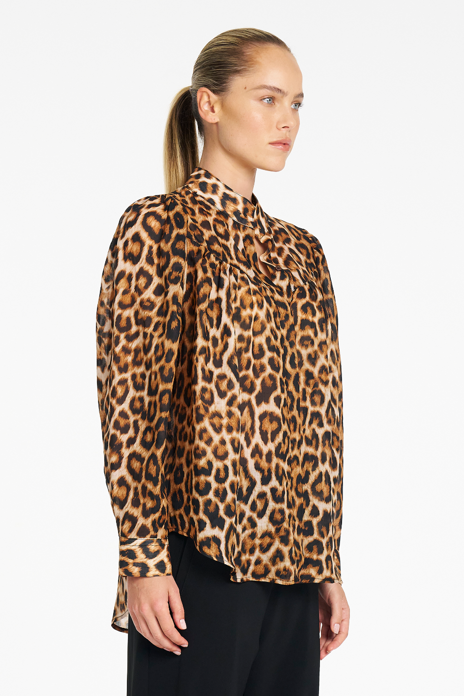 Mela Purdie Lyric Blouse | Wildcat Linen Voile