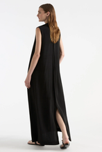 Load image into Gallery viewer, Mela Purdie Maxi Shirt Dress Mache Black
