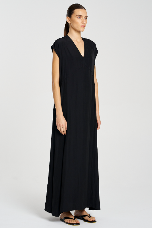 Mela Purdie Maxi Slice Dress | Mache | Black