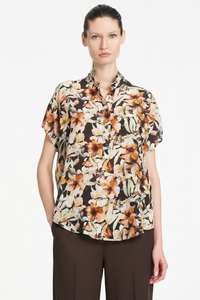 Mela Purdie Tab Stand Shell | Mint Floral Silk Print