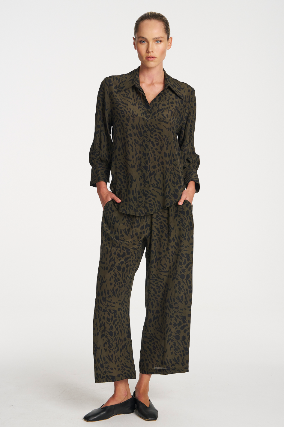 Mela Purdie Pace Pant | Amazon Print Silk