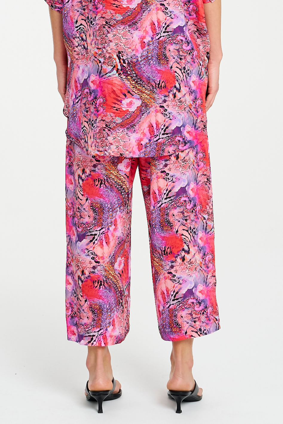 Mela Purdie Pace Pant | Kaleidoscope Print Silk
