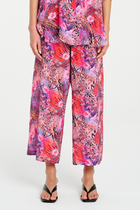 Mela Purdie Pace Pant | Kaleidoscope Print Silk