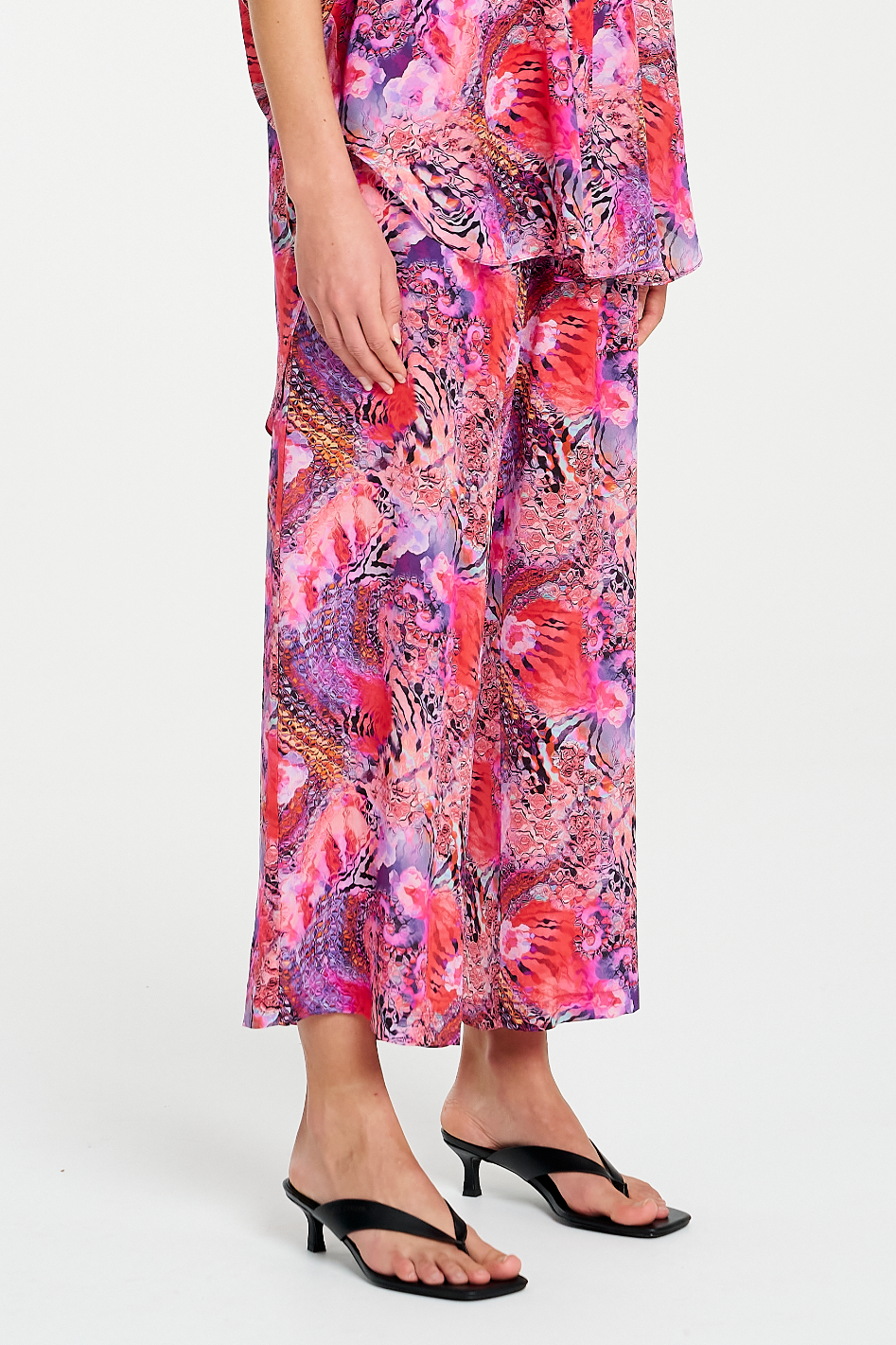 Mela Purdie Pace Pant | Kaleidoscope Print Silk