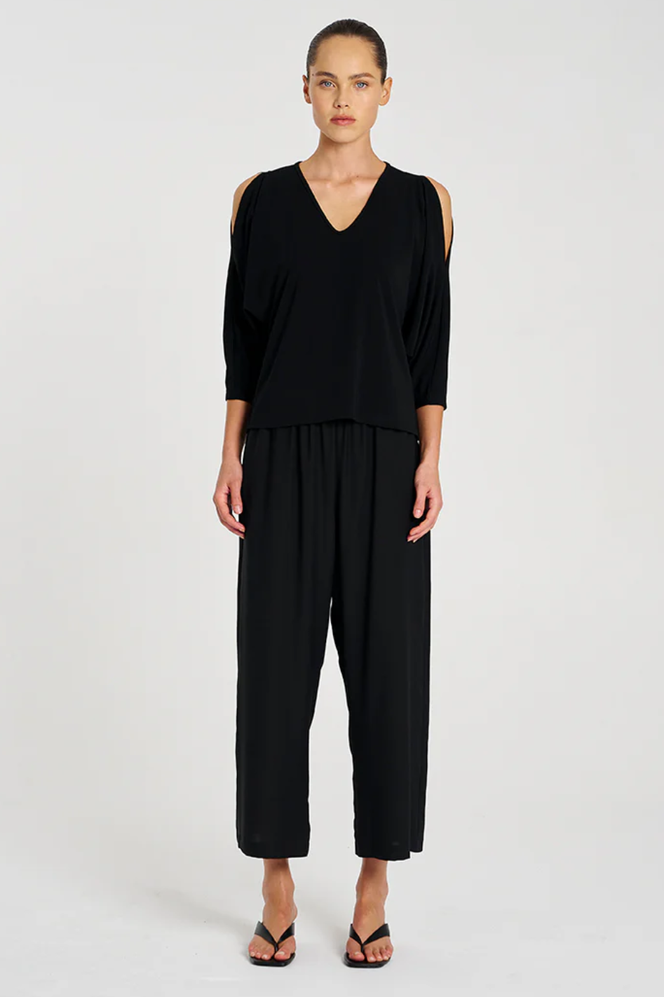 Mela Purdie Mache Pace Pant Black