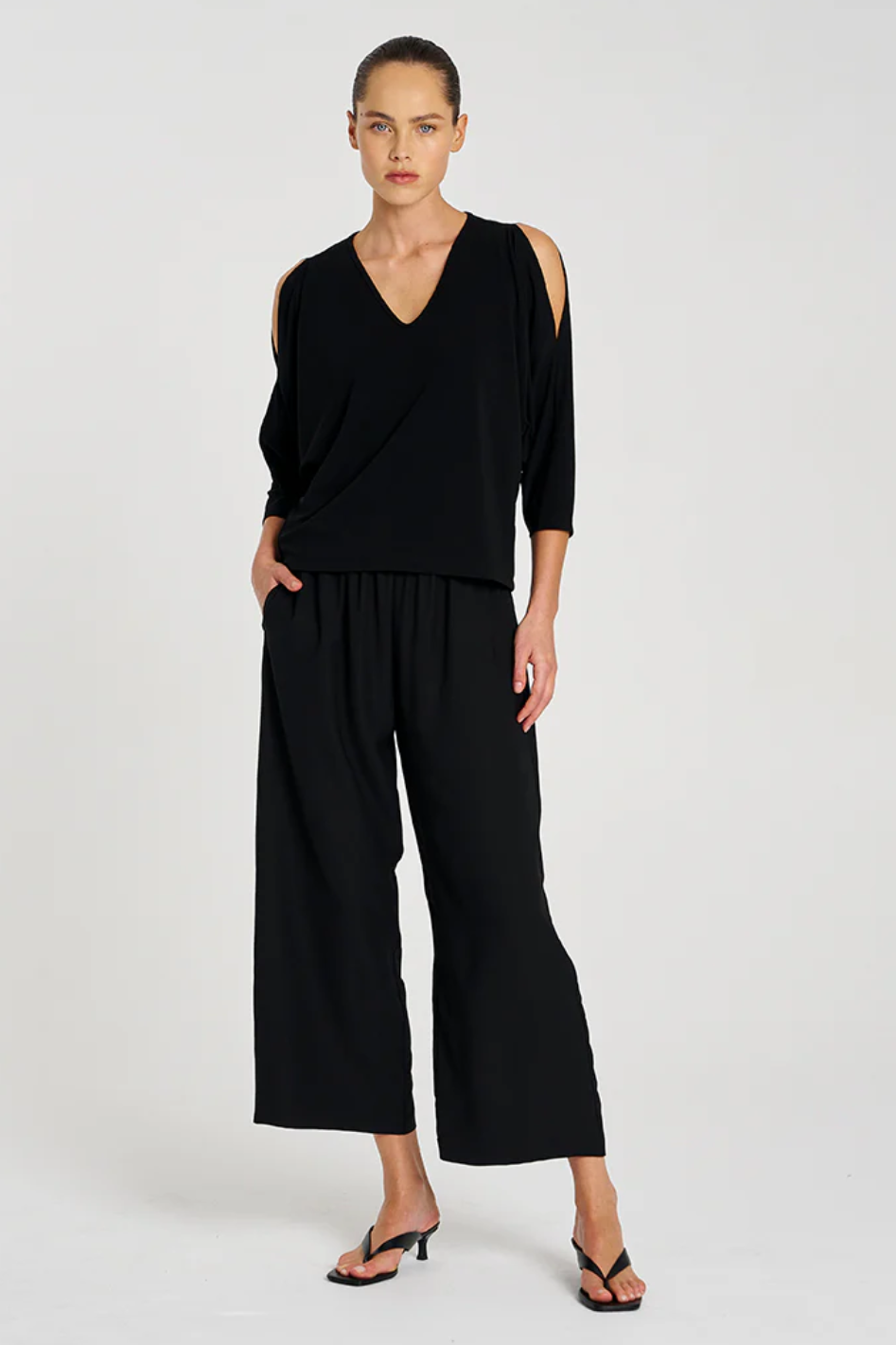 Mela Purdie Mache Pace Pant Black