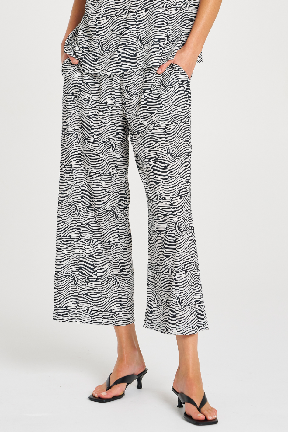 Mela Purdie Pace Pant | Terrain Print Charmeuse