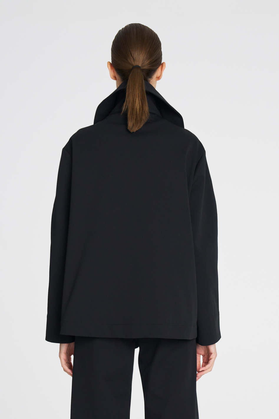 Mela Purdie Pea Jacket Ultra Knit Black