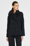 Mela Purdie Pea Jacket Ultra Knit Black
