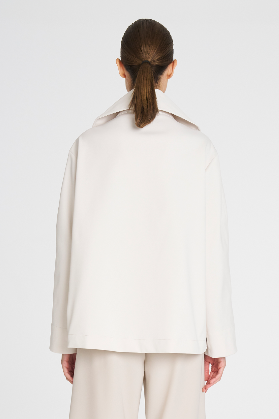 Mela Purdie Pea Jacket Ultra Knit Wax