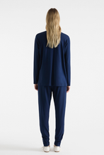 Load image into Gallery viewer, Mela Purdie Pull On Jacket in Denim Matte Jersey
