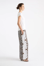 Load image into Gallery viewer, Mela Purdie Pace Pant in Lattice Print Linen
