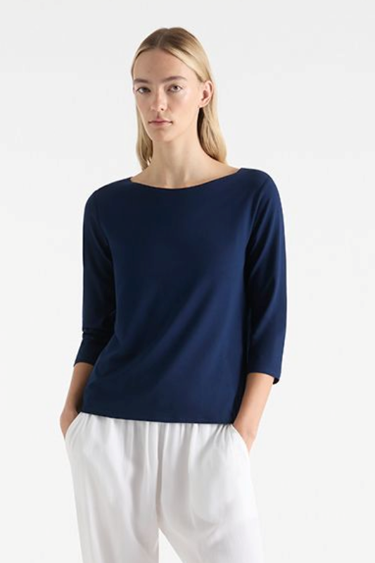 Mela Purdie Relaxed Boat Neck | Matte Jersey