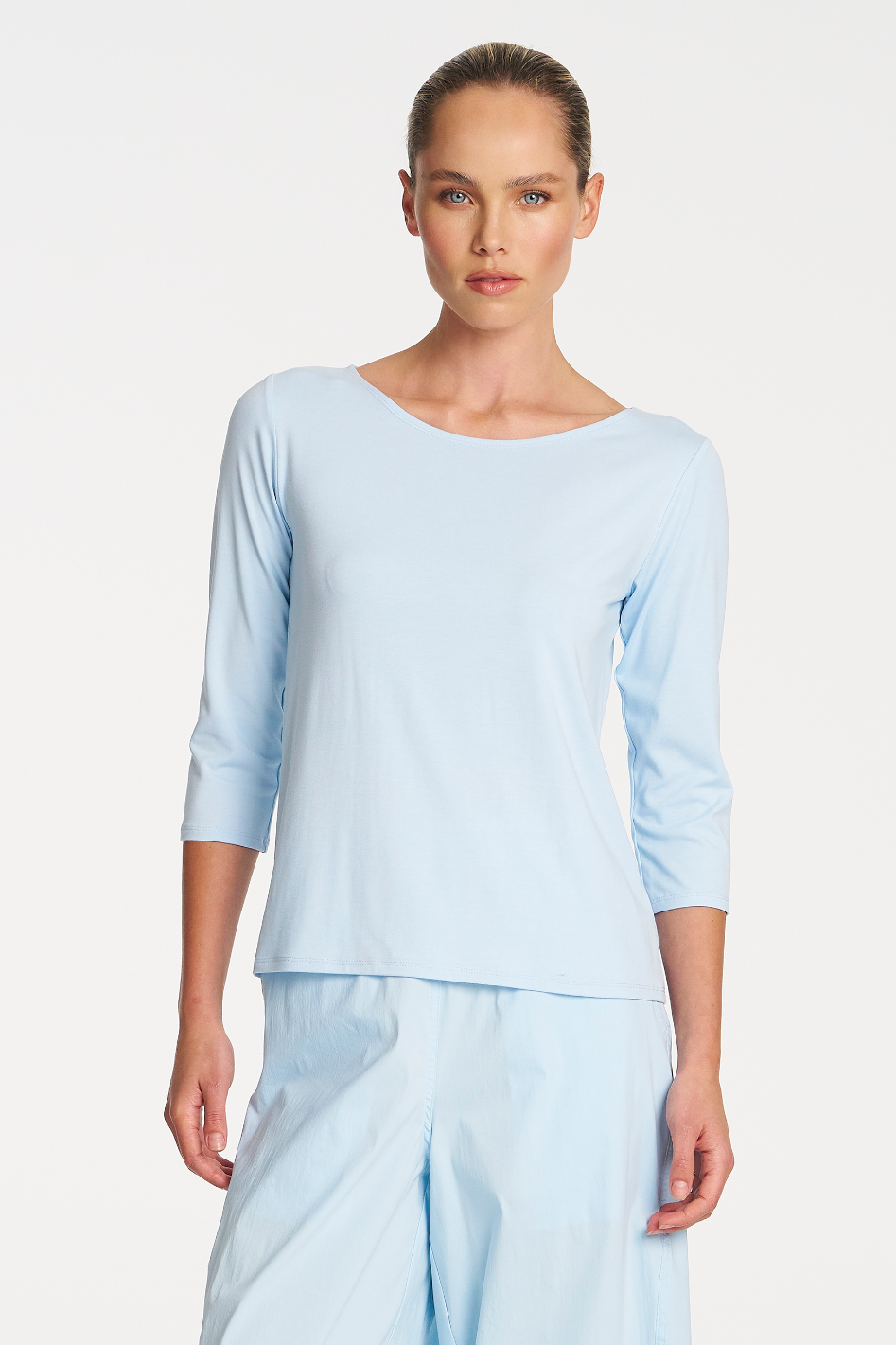 Mela Purdie Relaxed Boat Neck in Matte Jersey Dream