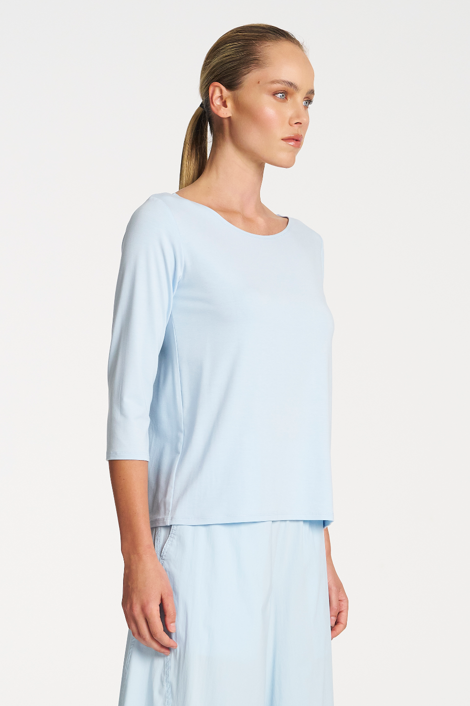 Mela Purdie Relaxed Boat Neck | Matte Jersey | Dream