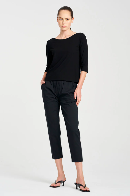 Mela Purdie Relaxed Boat Neck | Matte Jersey