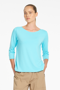 Mela Purdie Relaxed Boat Neck | Matte Jersey | Skygem