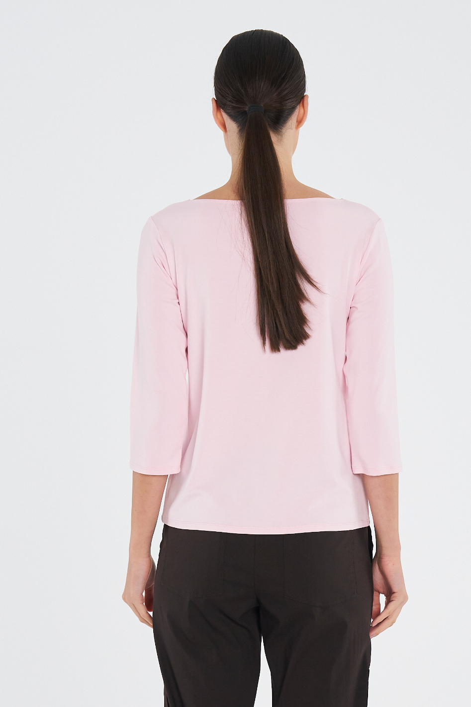 Mela Purdie Relaxed Boat Neck Rosebud