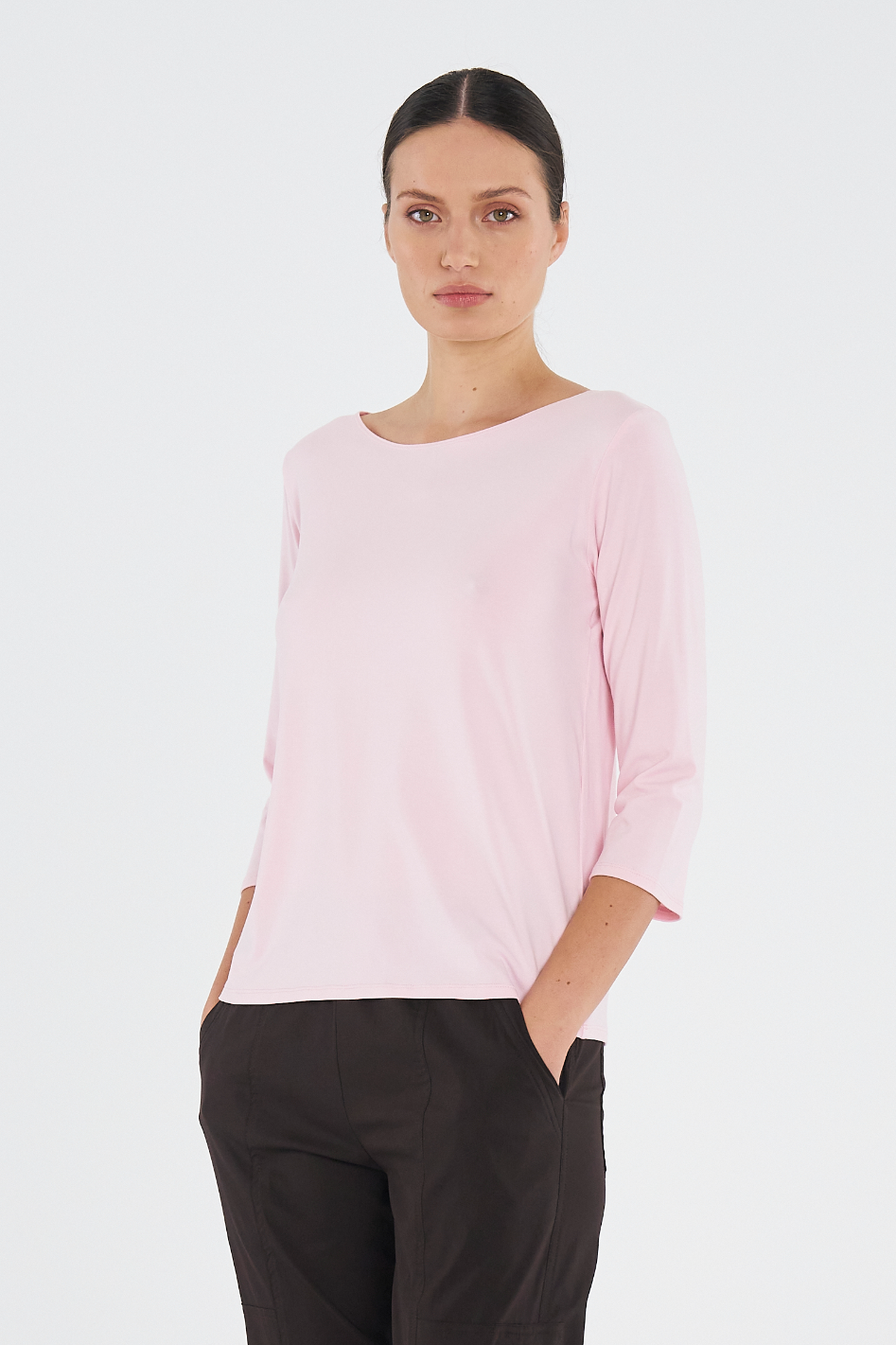 Mela Purdie Relaxed Boat Neck Rosebud