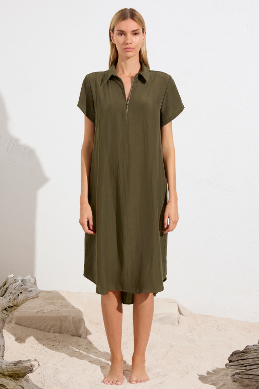 Mela Purdie SS Zip Dress | Mache
