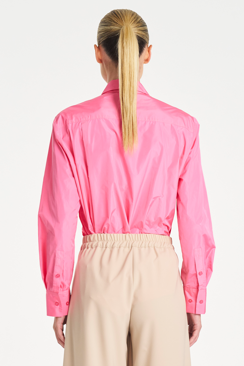 Mela Purdie Saville Shirt in Floss Italian Taffeta