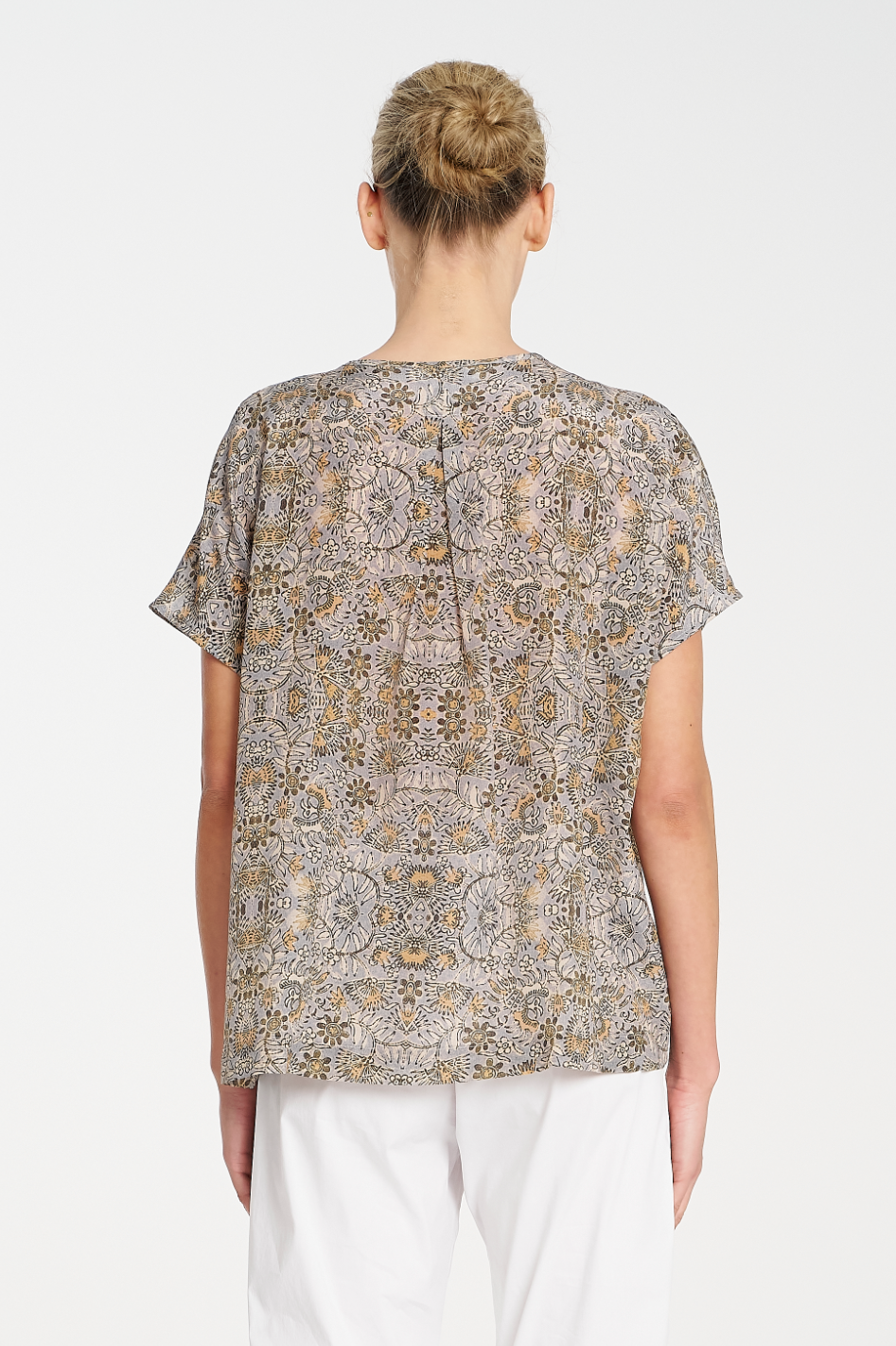 Mela Purdie Scoop Shell Spinifex Print Silk