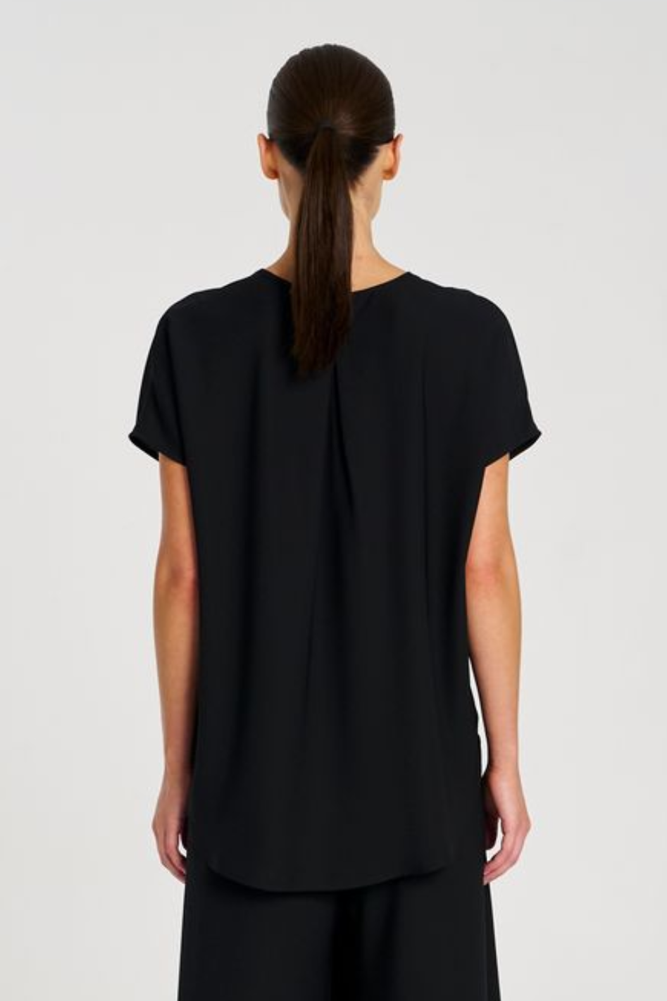 Mela Purdie Slide Shell | Micro Denier | Black