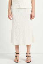 Load image into Gallery viewer, Mela Purdie Slim Skirt in Milk Cloque
