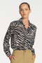 Mela Purdie Soft Shirt in Brush Print Silk