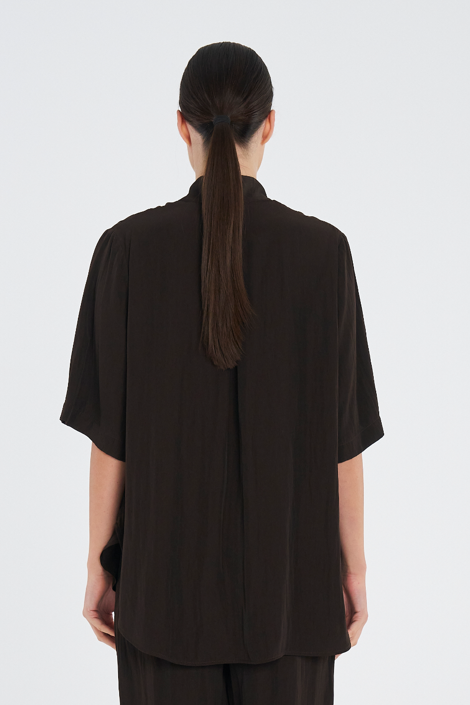 Mela Purdie Swish Tab Plaza in Mache Fudge