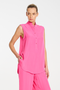 Mela Purdie Tab Slide Tank in Mache Hot Pink