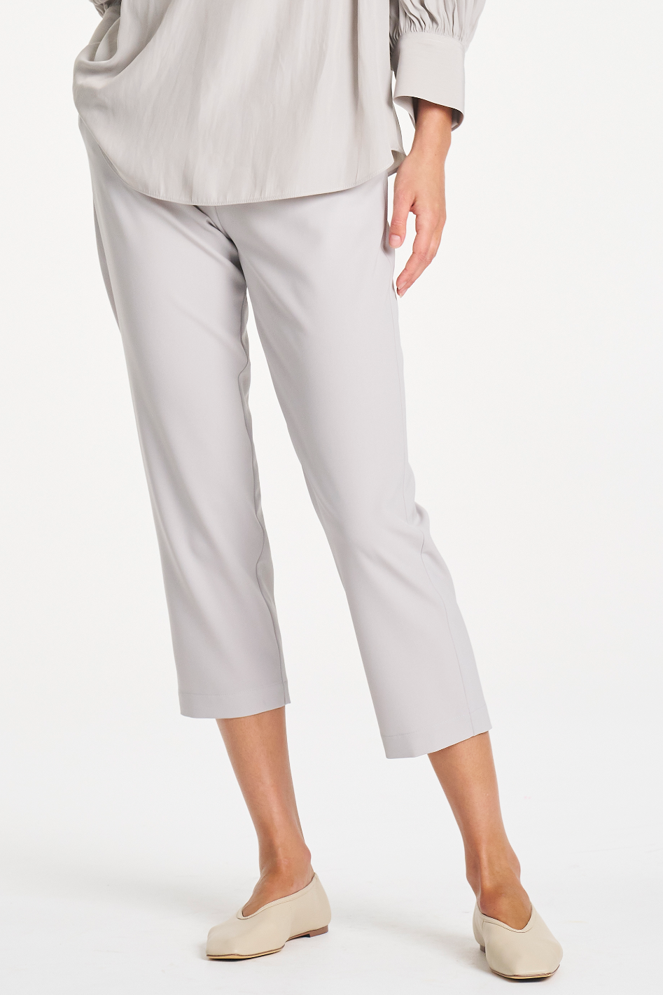 Mela Purdie Tapered Flat Pant Flex Weave