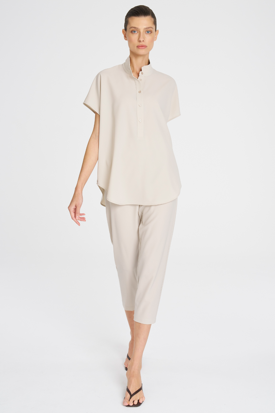 Mela Purdie Tapered Pant Flex Weave Willow