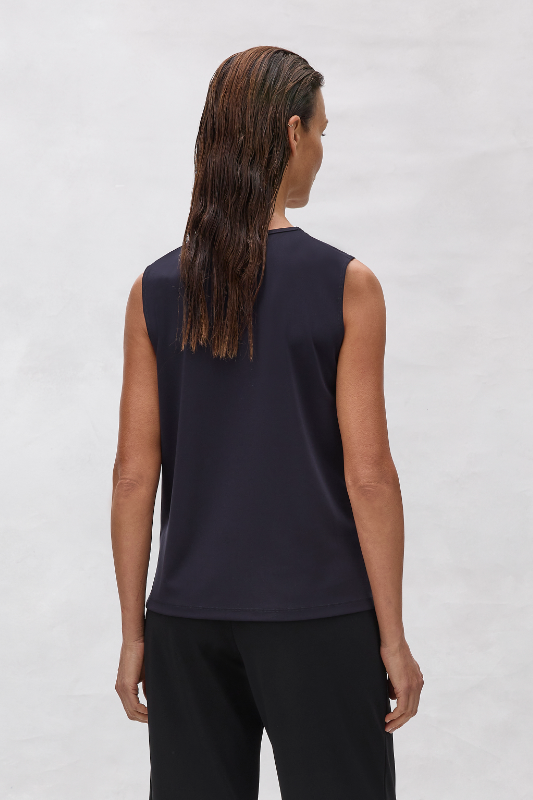 Mela Purdie V Tank | Powder Knit