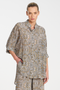Mela Purdie Villa Overshirt Spinifex Print Silk