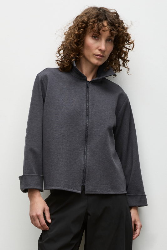 Mela Purdie Zip Bomber | Polished Ponte