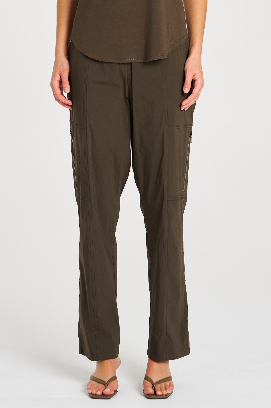 Mela Purdie Zip Cargo | Microprene | Hide