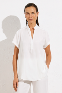 Mela Purdie Zip Stand Shirt | Mache