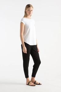 Mela Purdie Zip Stiletto Pant | Matte Jersey