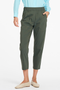 Mela Purdie Zip Tapered Pant | Microprene | Bayleaf